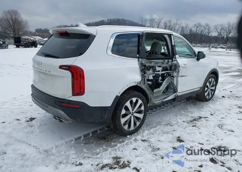 2022 Kia Telluride Ex z USA, uszkodzony, nr VIN 5XYP3DHC4NG302338